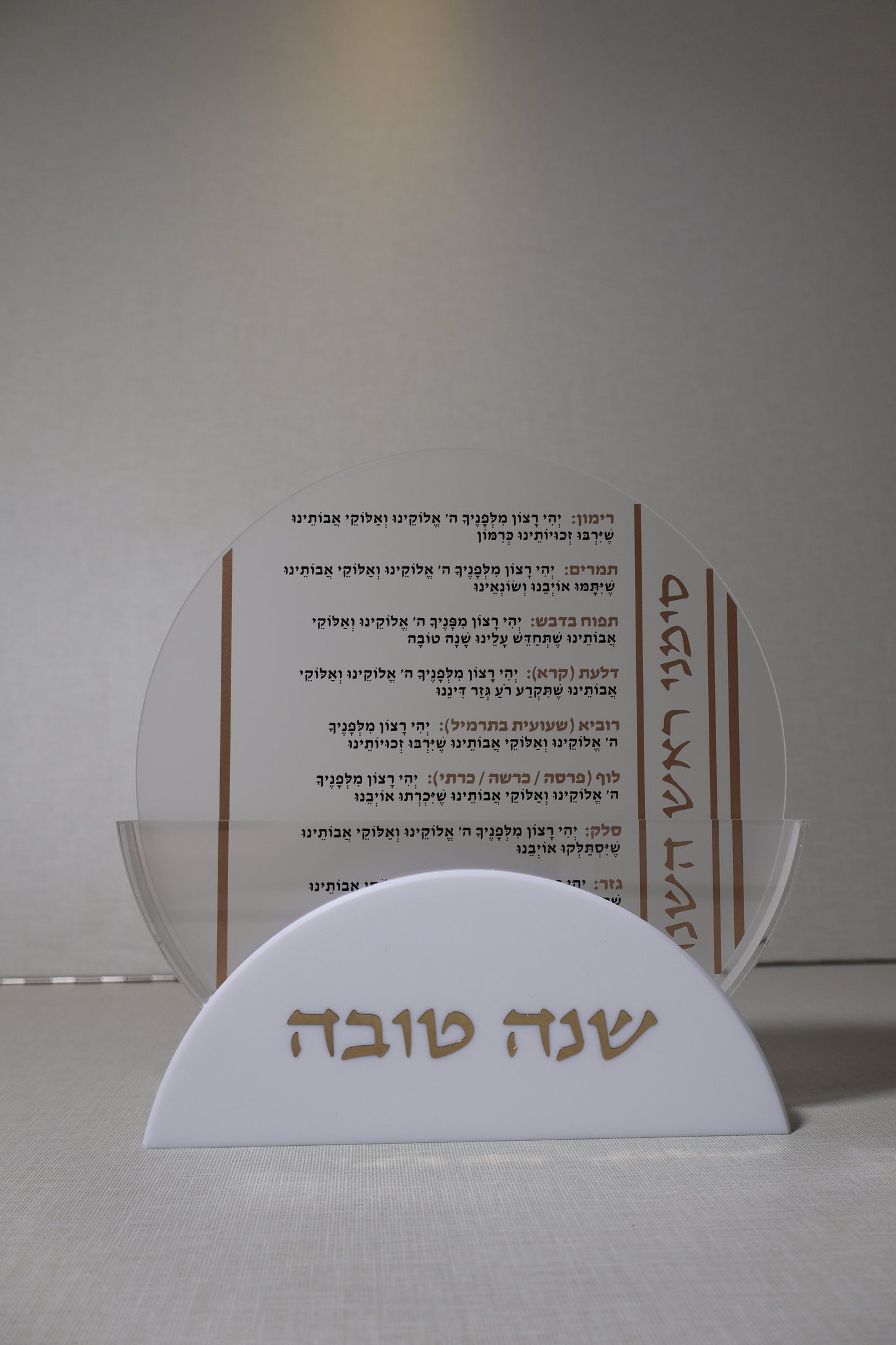 מעמד ברכונים – סימני ראש השנה 